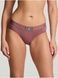 Трусики-хипстер женские Victoria's Secret Logo Cotton Shine Patch Hiphugger Panty пудровые br1-5j2-mjg фото 1