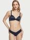 Трусики-стринги женские бесшовные Victoria's Secret No-Show Thong Panty темно-синие als-68a-3qb фото 2
