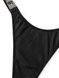 Стрінги люксові зі стразами чорні Victoria's Secret Smooth Shine Strap Thong Panty ncv-ewm-j4u фото 4