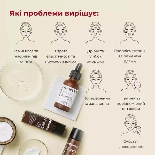 Набір антивікових засобів для обличчя Medi-Peel Bor-Tox 5 Peptide Multi Care Kit 00a-1ab фото