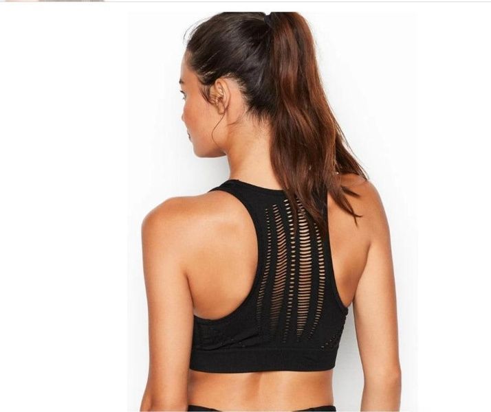 Спортивний топ Victoria's Secret Minimum Support Victoria Sport чорний b44-ia0 фото