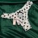 Трусики-стринги люксовые с рюшами Victoria's Secret Thong Panty белые 5dj-hpg-4zt фото 2