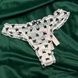 Трусики-стринги люксовые с рюшами Victoria's Secret Thong Panty белые 5dj-hpg-4zt фото 1
