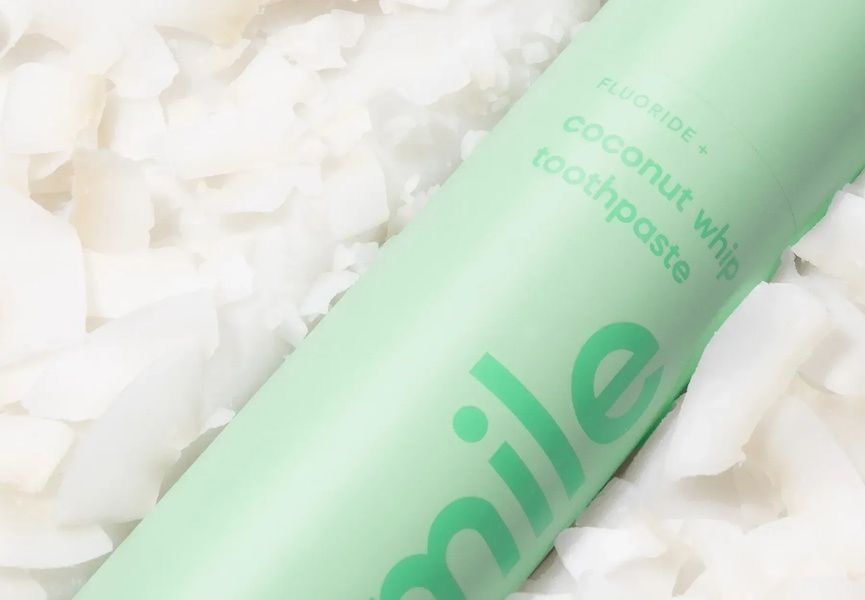 Зубна паста зі смаком кокосових вершків hismile Coconut Whip Toothpaste 60 г 5b5-757 фото