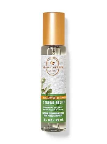 Спрей парфюмированный для тела EUCALYPTUS SPEARMINT essential oil mist Bath&Body Works, 29 мл i18-76b фото