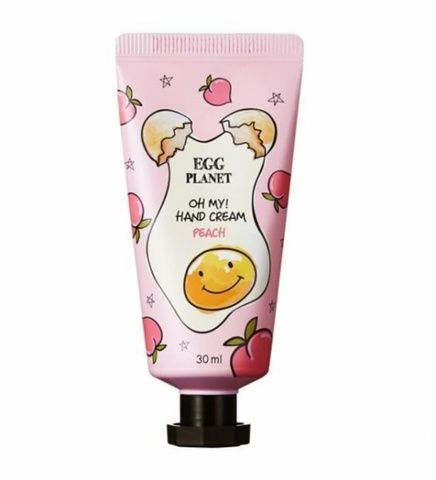 Крем для рук "Персик" Egg Planet Peach OH MY Hand Cream, 30 мл c57-2b2 фото