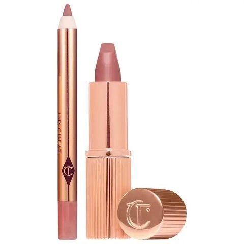 Набор для губ Charlotte Tilbury Mini Lipstick & Liner Set Pillow Talk fhs-69u-2p7 фото