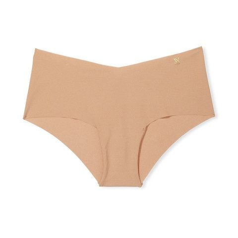 Трусики-чики женские бесшовные Victoria's Secret No-Show Cheeky Panty бежевые 07o-lf3-zjh фото