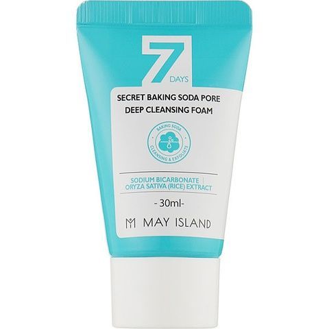 Пенка для умывания с содой May Island 7 Days Secret Baking Soda Pore Deep Cleansing Foam, 30 мл 09i-359 фото