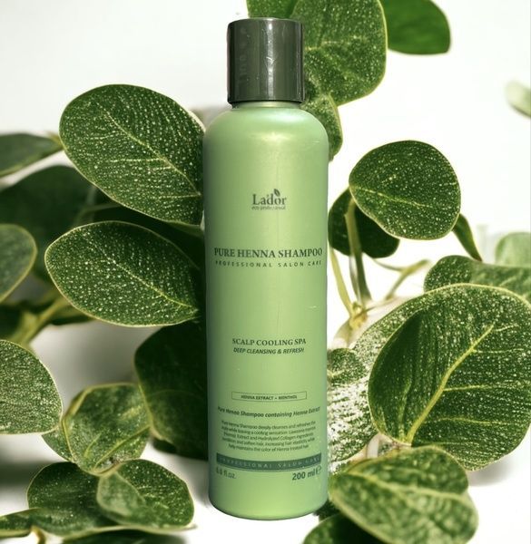 Шампунь проти випадіння волосся La'dor Pure Henna Shampoo, 200 мл 1000100034200 фото
