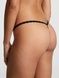 Трусики-стрінги жіночі PINK Victoria's Secret Wink V-String Panty чорні egk-9u3-6h6 фото 3