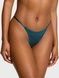 Трусики-стринги жіночі мереживні Victoria's Secret&nbsp;Lace String Thong Panty морська хвиля  gam-4vq-4cf фото 1