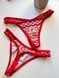 Трусики-стрінги жіночі PINK Victoria's Secret червоні 800-575 фото 2