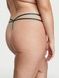 Трусики-стрінги жіночі люксові мереживні Victoria's Secret Shimmer Embroidery Strappy зелені dei-xdi-vfe фото 4