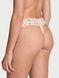 Трусики-стринги женские Victoria's Secret Lace Thong Panty пудровые 1np-8eg-3fa фото 3