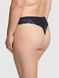 Трусики-стрінги жіночі безшовні PINK Victoria's Secret No-Show Thong Panty сині f0f-bwj-42k фото 2