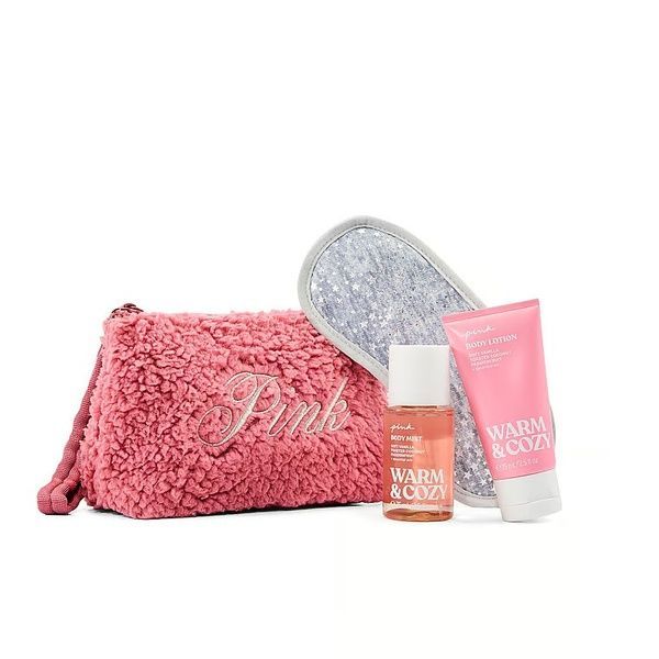 Набор с розовой косметичкой Warm&Cozy PINK Victoria's Secret 2b8-i9c фото