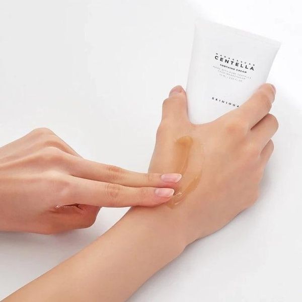 Успокаивающий крем для проблемной кожи лица с центеллой Skin1004 Madagascar Centella Soothing Cream 75 мл 8809576261134 фото