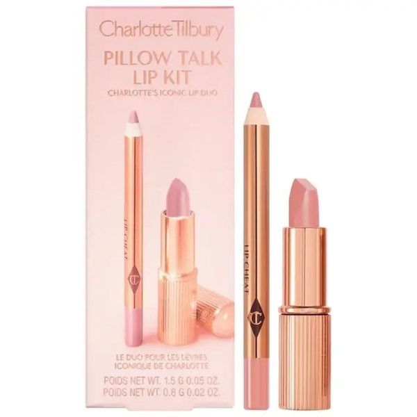 Набор для губ Charlotte Tilbury Mini Lipstick & Liner Set Pillow Talk fhs-69u-2p7 фото