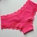 Трусики-чіки жіночі бавовняні з мереживом PINK Victoria's Secret рожеві so2-uhq-cvg фото 5
