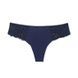 Трусики-стрінги жіночі безшовні PINK Victoria's Secret No-Show Thong Panty сині f0f-bwj-42k фото 1