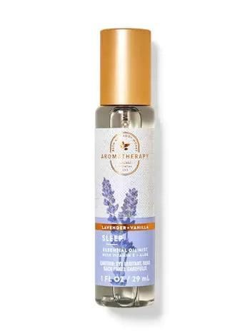 Спрей парфюмированный для тела LAVENDER VANILLA essential oil mist Bath&Body Works, 29 мл 643-i03 фото