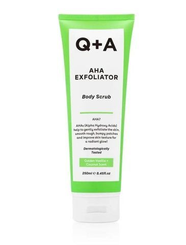 Скраб для тела с AHA кислотами Q+A AHA Exfoliator Body Scrub 250 мл 5060486266265 фото