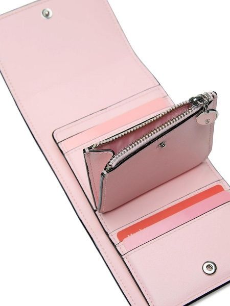 Мини-кошелек розовый в полоску Victoria's Secret Small Flap Wallet 27108514 фото