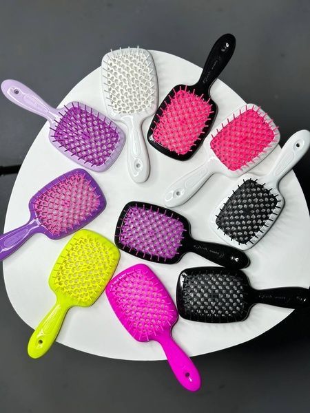 Щітка для волосся Janeke Superbrush SMALL Жовтий неон nqg-5dt-p23 фото