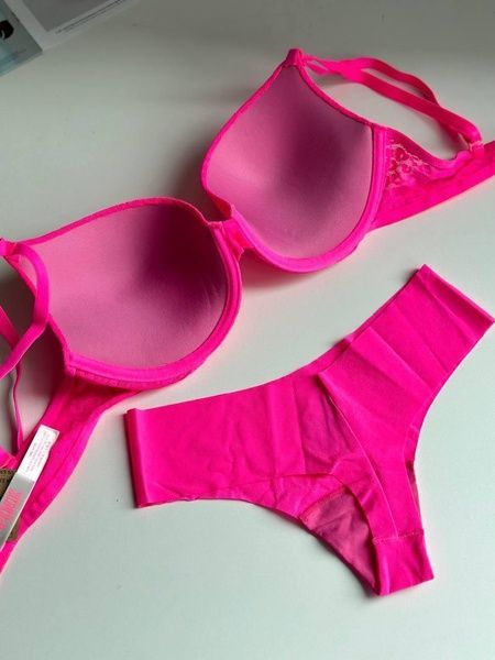 Бюстгальтер с пуш-ап PINK Victoria's Secret Push-Up Bra розовый bu8-a7k-0c5 фото