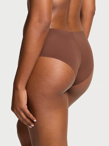 Трусики-чики женские бесшовные Victoria's Secret No-Show Cheeky Panty коричневые  53v-v40-p8s фото