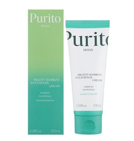 Увлажняющий крем с пантенолом PURITO Mighty Bamboo Panthenol Cream 100 мл 99b-ii3 фото