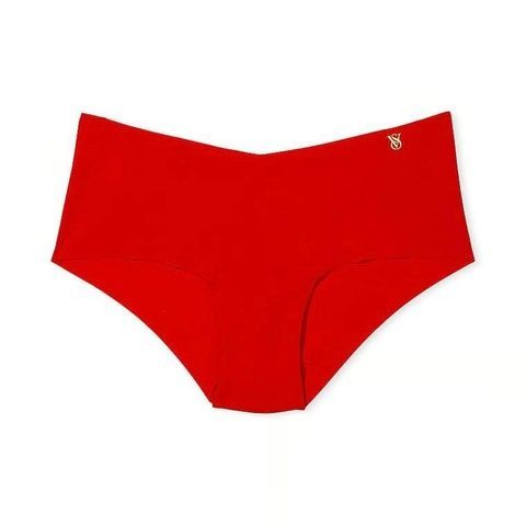 Трусики-чики женские бесшовные Victoria's Secret No-Show Cheeky Panty красные XL hok-o30-edb фото