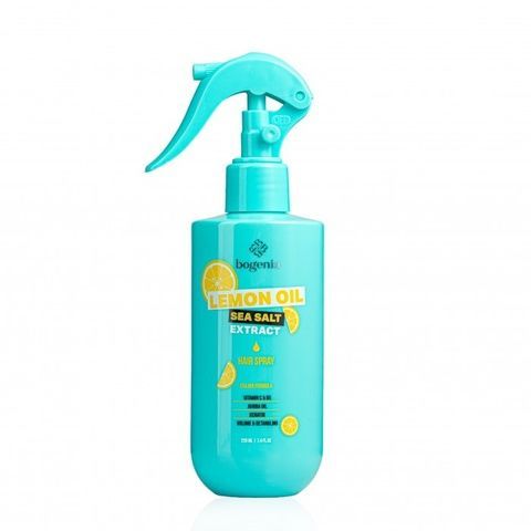Спрей для волос Lemon Oil & Sea Salt Spray Bogenia BG440 №003 220мл b0i-c76 фото