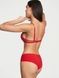 Трусики-чики женские бесшовные Victoria's Secret No-Show Cheeky Panty красные XL hok-o30-edb фото 3