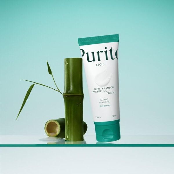 Увлажняющий крем с пантенолом PURITO Mighty Bamboo Panthenol Cream 100 мл 99b-ii3 фото