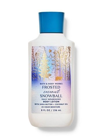 Парфюмированный лосьон FROSTED COCONUT SNOWBALL Bath&Body Works, 236 мл 346-170 фото