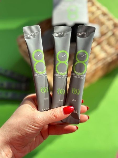 Маска відновлююча для ослабленого волосся Masil 8 Seconds Salon Super Mild Hair Mask 8 мл 7q8-6ec-99u фото
