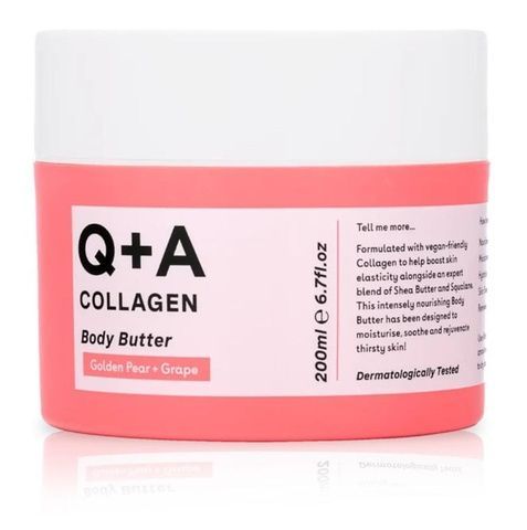 Увлажняющий баттер с коллагеном Q+A Collagen Body Butter 200 мл 5060486266500 фото