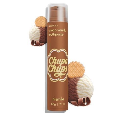 Зубная паста с шоколадно-ванильным вкусом hismile Chupa Chups Choco Vanilla Toothpaste 60 г 93573061 фото