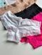 Трусики-чики женские хлопковые с кружевом Victoria's Secret Lace-Waist Cotton Cheeky Panty белые km1-1qx-xpi фото 4