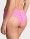 Трусики-чики женские кружевные Victoria's Secret Lace- Cheeky Panty розовые  hhy-hq3-fcc фото 2