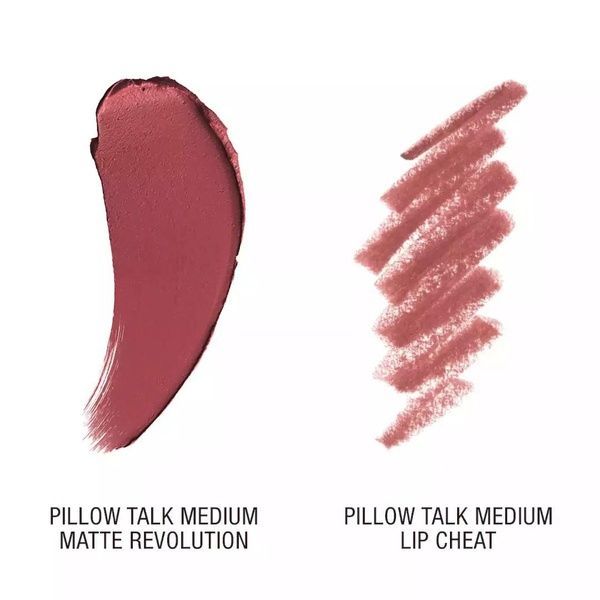 Набор для губ Charlotte Tilbury Mini Lipstick & Liner Set Pillow Talk Medium fpg-r1n-ywn фото