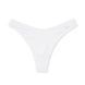 Трусики-стрінги жіночі PINK Victoria's Secret Thong Panty білі s1u-ie6-sdw фото 2