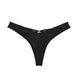 Трусики-стринги женские люксовые Victoria's Secret Strappy Back High-Leg Thong Panty черные 969-cqt-q5o фото 2