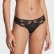 Трусики-стрінги жіночі люксові Victoria's Secret чорні 4sk-y4e-i3h фото 1