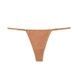 Трусики-стринги женские люксовые Victoria's Secret Adjustable String Thong Panty светло-коричневые 04j-f4t-449 фото 3