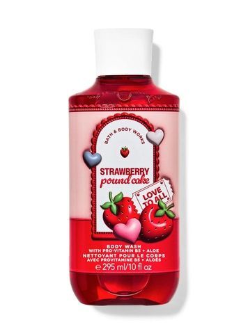 Гель для душа STRAWBERRY POUND CAKE Bath&Body Works, 295 мл 429-978 фото