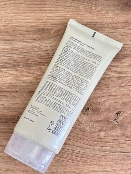 Пилинг-маска для кожи головы с чайным деревом L`ador Tea Tree Scalp Clinic Hair Pack, 200 мл 2ci-922 фото