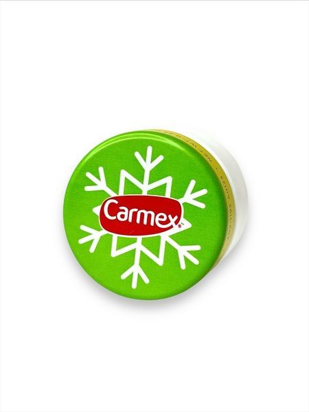 Бальзам для губ (зелений) Carmex Medicated Lip Balm Holiday Jars, 7,5г 13i-26c фото